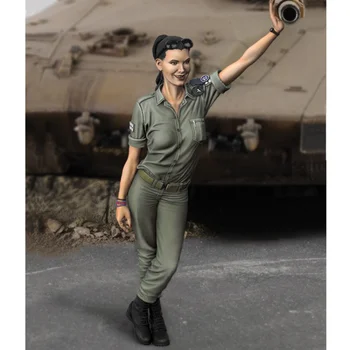 1/35 Resin ทหารนางแบบคิททันสมัยทหารชุดตกแต่งหญิงอิสราเอลทหาร GK แส Unassembled และ Unpainted DIY ของเล่น 1/35 Resin ทหารนางแบบคิททันสมัยทหารชุดตกแต่งหญิงอิสราเอลทหาร GK แส Unassembled และ Unpainted DIY ของเล่น 0
