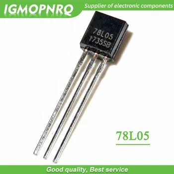 100pcs/มาสามเทอร์มินัล regulator transistor จะ 92 ขอ 78L05 เส้น 78055V regulator แล็ปท็อปมันฝรั่งทอดคนใหม่ดั้งเดิม