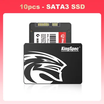 10pcs KingSpec SSD SATA3128g 256g 512g 1TB 2TB ลวดลาย stencils 120g 240g 480g SATA3 ยากขับภายในของแข็งของรัฐฮาร์ดดิสก์สำหรับแลปท็อปพิวเตอร์