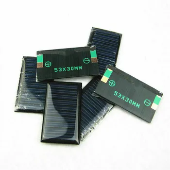 10Pcs/มา 5V 30mA 53X30mm โครมินิเล็กน้อพลังงานแสงอาทิตย์เซลล์พาเนลสำหรับ DIY ของเล่น 3.6 วีตเตอรี่วันแสงสว่างสุริยะจักรวาลองขังแผงสุริยะ 10Pcs/มา 5V 30mA 53X30mm โครมินิเล็กน้อพลังงานแสงอาทิตย์เซลล์พาเนลสำหรับ DIY ของเล่น 3.6 วีตเตอรี่วันแสงสว่างสุริยะจักรวาลองขังแผงสุริยะ 0