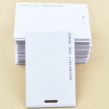 125KHz RFID นหนายิงไม่เข้าหรอกบัตร TK4100 ตัวฉลาดการ์ดความใกล้ของ 1.8 อืมบัตรควบคุมการเข้าใช้บัตรกับคุณภาพสูง