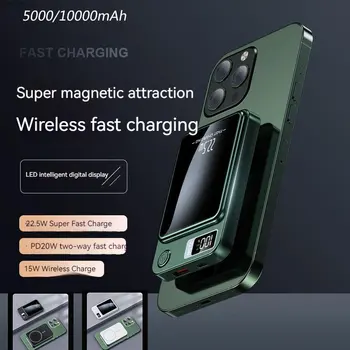 15W แม่เหล็กเครือข่ายไร้สายถชาร์จเจอร์สำหรับ magsafe iPhone 11121314 มืออาชีพแม็กซ์ Samsung Huawei 22.5 W วดเร็วตั้งข้อหาพอร์ต USB พลังงานธนาคาร PD20W