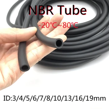 1Meter Nbr ยางสีน้ำมันต่อต้ายางท่อระบุตัว 2 3 4 5 6 7 8 10 13 16 19mm ยางยืดหยุ่นท่อน้ำมันเพราะท่อยางหม้อน้ำยางไนโตรท่อท่อสายยาง