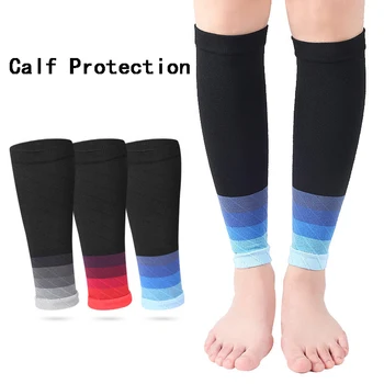 1Pair Calf การบีบข้อมูลเสื้อกำลังขาของการบีบข้อมูลที่แขน 20-30mmHg การบีบข้อมูลถุงเท้าสำหรับชิน Splint สำหรับผู้ชายผู้หญิง