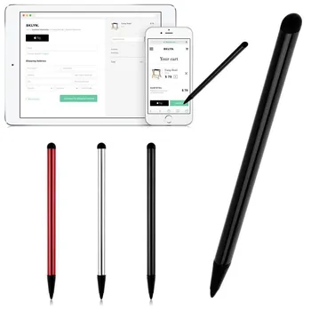 1pc Capacitive ปากกาแตะต้องจอภาพ Stylus สำหรับดินสอ Iphone/samsung/ipad แผ่นจารึก Multifunction Touchscreen ปากกาโทรศัพท์เคลื่อนที่ Stylus