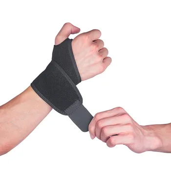 1PC Fitness ยิมข้อมือวงดนตรีกีฬา Wristband รั้งข้อมือข้อมือสนับสนุน Splint ยื่อ Carpal อุโมงค์ Wristbands
