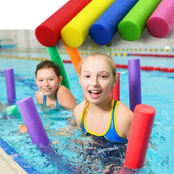 1PC ระว่ายน้ำด้วย Noodle ลอยช่วยเหลือว่ายน้ำอก๋วยเตี๋ยแหวนโฟม Buoyancy อยู่เป็นประโยชน์สำหรับเด็กผู้ใหญ่สระว่ายน้ำเครื่องประดับ