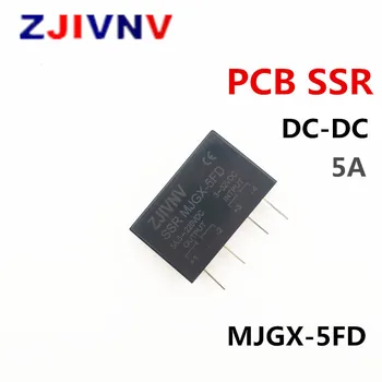 1pcs PCB ประเภทของแข็งของรัฐส่งสัญญาณอุทิศกับหมุด SSR 5A นำเข้าข้อมูลอง 3-32VDC ผลส่งออก 220VDC Snubber วงจร Resistor งวิ่งผลัดเปลี่ยน