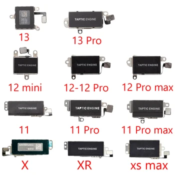 1pcs Vibrator TAPIC เครื่องยนต์ Flex สายเคเบิลสำหรับ iPhone 111213 มืออาชีพแม็กซ์มินิ XS X เงียบมอเตอมอดูลทดแทนส่วน