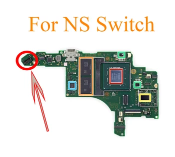 1PCS สำหรับ S เปลี่ยน motherboard จากซ็อกเกตแบตเตอรี่ใหม่สำหรับ Nintendo สลับแบตเตอรีติดต่อ 5pin บ Motherboard
