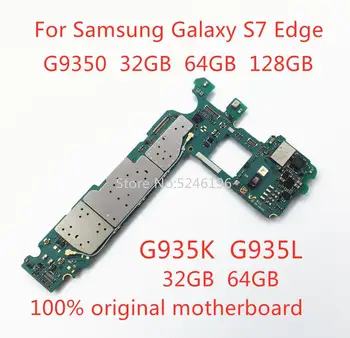 1pcs สำหรับ Samsung กาแล็กซี่ S7 ขอ G9350 G935F G935FD G935A/วี/T/พี G935S G935K G935L 100%หรอกดั้งเดิมไม่ได้ล็อ Motherboard แทนส่วนหนึ่ง