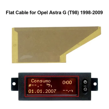 1x LCD แสดงผลติดโบว์สายเคเบิลสำหรับ Opel สำหรับ Astra G(T98)สำหรับ Astra H(A04)สำหรับโฮลเด้นสำหรับ Astra(อา)สำหรับ Vauxhall สำหรับ Astra Mk4