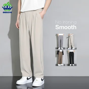 2023 ตรงหน้าร้อนปกติกับกางเกงคน Color ธุรกิจเกาหลีรูปแบบเบลเซอร์ชุดสูทกางเกงชายเปิดเอวบางทางการ Streetwear