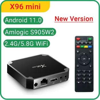 2023 รุ่น X96 มินิทีวีกล่อง Android 11.0 ฉลาดกล่องออกทีวี Amlogic S905W22.4 G/5.8 G WiFi สนับสนุน 4K เอช 265 HEVC ตั้งไว้บนกล่อง X96mini 2023 รุ่น X96 มินิทีวีกล่อง Android 11.0 ฉลาดกล่องออกทีวี Amlogic S905W22.4 G/5.8 G WiFi สนับสนุน 4K เอช 265 HEVC ตั้งไว้บนกล่อง X96mini 0
