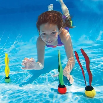 2023new 1/3 ชิ้นส่วนเด็กกีฬาสระว่ายน้ำของเล่นของมหาสมุทรต้นไม้รูปร่างดำน้ำหาของเล่นน้ำว่ายน้ำฝึกสระว่ายน้ำ