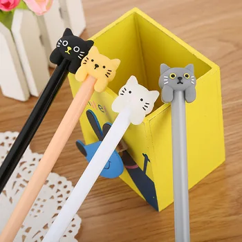 24 หมายเลข pct สร้างสรรค์อันแมวตัวปลอดภัยปากกาเพื่อเรียนดำน้ำ-จากปากกาเครื่องเขียนออฟฟิศอุปกรณ์ Kawaii อุปกรณ์การเรียนหอมปากกา