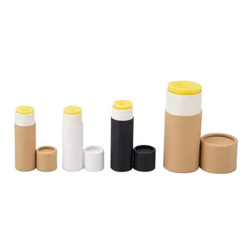 2Pcs/ลายคราฟท์กระดาษกล่องขึ้นกระดาษกล่อง Cosmetic Cylindrical Packaging ทาลิปมันบทาโรลออนตู้คอนเทนเนอร์ 2Pcs/ลายคราฟท์กระดาษกล่องขึ้นกระดาษกล่อง Cosmetic Cylindrical Packaging ทาลิปมันบทาโรลออนตู้คอนเทนเนอร์ 0