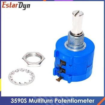 3590S Multiturn Potentiometer 5001K 2K 5K 10 เคเลย 20K 50K 100K ohm Potentiometer Adjustable Resistor 3590102202502103