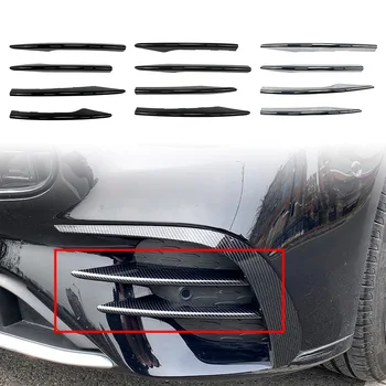 4Pcs รถด้านหน้า Bumper หมอกอแสงไฟตกแต่งมันไว้เฉยๆซะอีปิดบัทริมสำหรับเมอร์เซดีส Benz ใหม่อี-ชั้นเรียน W213 E260 E300 E450 E53202120222023
