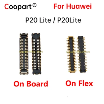5pcs พอร์ต USB ซ่าพอร์ต FPC แก้ไขลวดลายจุดเชื่อมต่อ stencils แทนที่ส่วนสำหรับ Huawei P20 ย่อแค่ P20Lite ตรรกะบ mainboard/บนเคเบิลทีวีของ/Flex