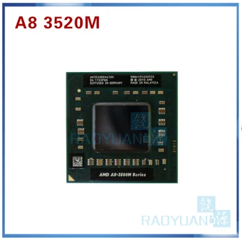 AMD แล็ปท็อปหน่วยประมวลผล A83500M ชุด A83520M A8-3520m AM3520DDX43GX A8-ชุดซ็อกเก็ต FS1 นหน่วยประมวลผล 4M แคช/1.6 GHz/เริ่มต้-Core