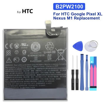 B2PW4100/B2PW2100 โทรศัพท์เคลื่อนที่แบตเตอรี่สำหรับ HTC ของกูเกิ้ล 1 พิกเซล Pixel15 นิ้ว/Nexus S1 S 1 พิกเซล XL/Nexus M1 แบตเตอรี่