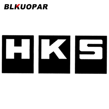 BLKUOPAR สำหรับ HKS ด้วยป้ายสติ๊กเกอ Vinyl ที่นั่งตลก JDM ที่ฟลอริด้าช่วงหรถ Stickers JTR Decals JDM Accessoires กระจกหน้าตู้เย็นน่าตลกแต่การตกแต่ง
