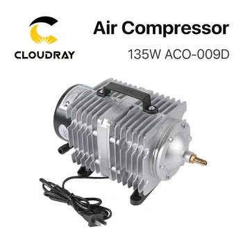 Cloudray 135W อากาศ Compressor แม่เหล็กไฟฟ้าอากาศเครื่องปั๊มยาสำหรับ CO2 เลเซอร์ตัดสลักชื่อเครื่อง ACO-009D