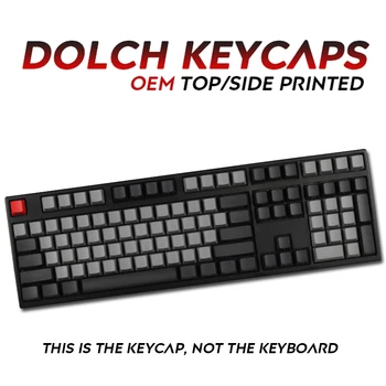 cosai bfilco minila 104 ปุ่ Pbt dolch keycap ด้านบน/ด้านพิมพ์สำหรับเครื่องจักรอบใช้คอมพิวเตอร์เต็มไปด้วตั้ง Dolch Keycaps กุญแจ