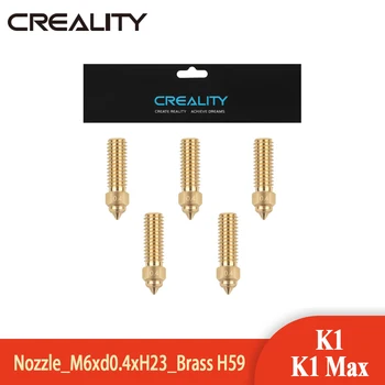 CREALITY ดั้งเดิม Nozzles สำหรับ Creality K1/K1 แม็กซ์ M60.4 อืม Nozzles 2pcs/3pcs/5pcs สำหรับ K13 มิติของเครื่องพิมพ์