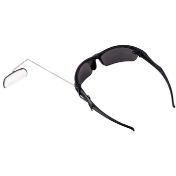 Cycling แว่นกระจก 360 องศา Adjustable Eyeglasses เมานท์ด้านหลังมุมมองกระจก
