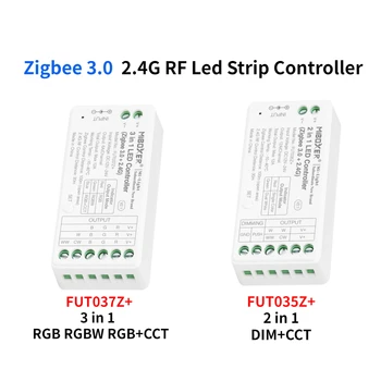 DC12-24V 2.4 G RF นำเธอ Controller FUT035Z+2in1/FUT037Z+3in1+Zigbee 3.0 ดเดียวของสีแบบดูอัลสีขาวแบบสี RGB RGBW RGB+CCT นำตะเกียง DC12-24V 2.4 G RF นำเธอ Controller FUT035Z+2in1/FUT037Z+3in1+Zigbee 3.0 ดเดียวของสีแบบดูอัลสีขาวแบบสี RGB RGBW RGB+CCT นำตะเกียง 0