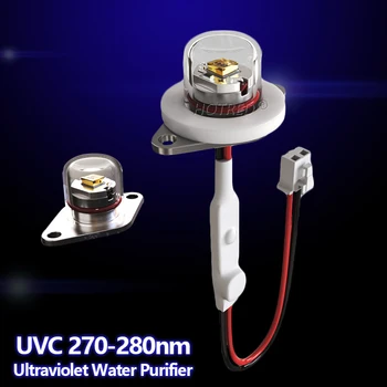 DC12V-24V UVC 270-280NM Ultraviolet น้ำ Purifier Sterilization สัตว์เลี้ยงน้ำ Dispenser Humidifier นำ Disinfection ศูนย์ควบคุม kde ในโมดูล