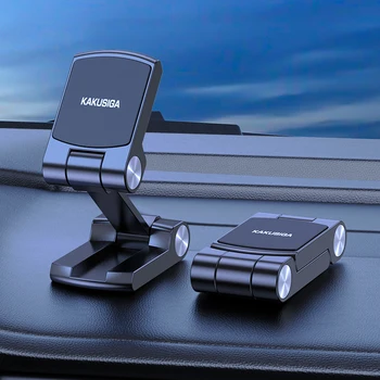 Foldable แม่เหล็กมือถือของโฮล์เดอร์ในรถจีพีเอสงวลสลิงค์เราจะเอานายลงนรถโทรศัพท์ยืนสนับสนุนสำหรับ Xiaomi Samsung iPhone 14 บรถวงเล็บปิด