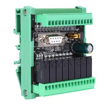 FX2N-20MR-232 PLC อรองอุตสาหกรรมควบคุมกระดานกับเชลล์ Pluggable เทอร์มินัลส่งสัญญาณส่งออก DC24V วความเร็วสูงหวังอนาล็อ 2AD 0-10V