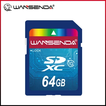 Hotsale WANSENDA SD การ์ดความทรงจำ 64GB 32GB เรียน 10 SD การ์ด 8GB 16GB Transflash SDHC SDXC TF ดิจิตอลการ์ดความจำแฟลชการ์ด