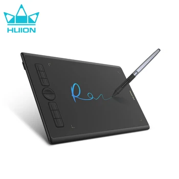 HUION กราฟิกแผ่นจารึก Inspiroy H580X Beginners ปากกาเขียนแผ่นจารึกแมคลินุกซ์ Android โทรศัพท์ Connectivity กับ 8 สามารถโปรแกรมได้กุญแจ