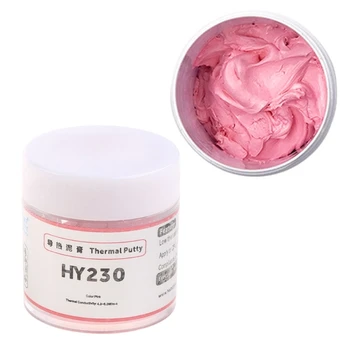 HY234 สีชมพูเอาไว้จับภาพความร้อนที่เครื่องหน่วยประมวลผล Chipset ทางใจเย็นสารประกอบนั่นซิลิโคนวาง Plaster