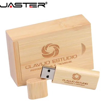 JASTER พอร์ต USB 2.0 บนไม้เล็กๆมุนพอร์ต USB แฟลชไดร์ฟ pendrive 4GB 8GB 16GB 32GB 64GB เมโมรีสติ้ก(ms)นายเทียบนดิสก์(อิสระโลโก้ที่กำหนด)
