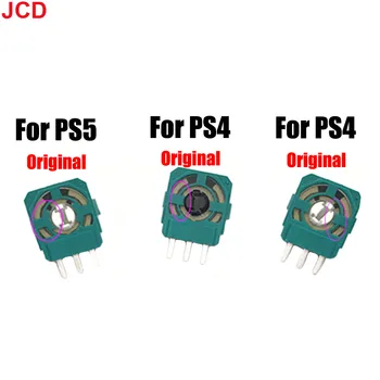JCD 1pcs 3 มิติแบบเข็มโครงสลับตัวตรวจจับสำหรับ PS4 PS5 Controller Thumbstick อนาล็อกษะ Resistors Potentiometer เครื่องประดับ