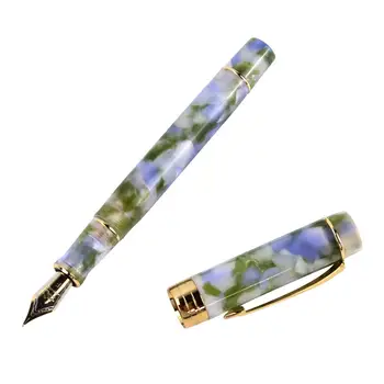 Jinhao 100 พุปากกาสีใหม่ Centennial สีทองตั F Nibs กับ Converter อุปกรณ์การเรียนงานเขียนของขวัญปากกาหมึก