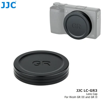 JJC Dustproof โลหะของเลนส์หมวกคลุกป้องกันสำหรับ Ricoh GR3x GR IIIx GR III GR ฉัน GRIII GRII GR3 GR2 กล้อง Photagraphy นผู้สมรู้ร่วมคิ