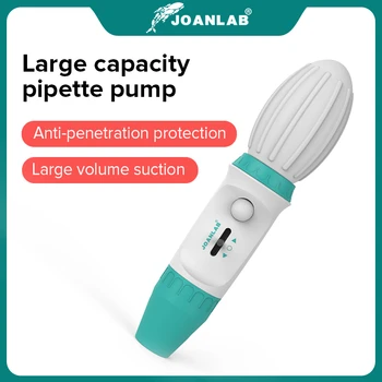 JOANLAB ย่างเป็นทางการร้าน Pipette ใหญ่ระดับเสียงป้อนเอง Pipette ปั๊มห้องทดลองของ Sampler อุปกรณ์ห้องแล็บ 0.1-100ml