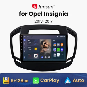 Junsun V1 AI เสียงเครือข่ายไร้สาย CarPlay Android วิทยุโดยอัตโนมัติสำหรับ Opel เครื่องหมา 2013-20174G รถสื่อประสมจีพีเอส 2din autoradio