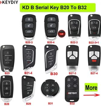 KEYDIY บีชุด KD ทางไกลกุญแจ B20 B22-3 B21-4 B22-4 B25 B27-3 B27-4 B28 B29 B30 B31 B32 สำหรับ KD900 KD900+KD-X2 มินิ KD