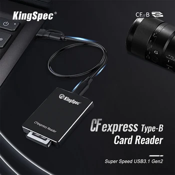 KingSpec CFexpress ประเภทบุตัวอ่านการ์ดพอร์ต USB 3.1 Am 210Gbps พิมพ์ C ความทรงจำบัตรอะแดปเตอร์สำหรับ Canon Nikon SLR กล้องเครื่องประดับ KingSpec CFexpress ประเภทบุตัวอ่านการ์ดพอร์ต USB 3.1 Am 210Gbps พิมพ์ C ความทรงจำบัตรอะแดปเตอร์สำหรับ Canon Nikon SLR กล้องเครื่องประดับ 0