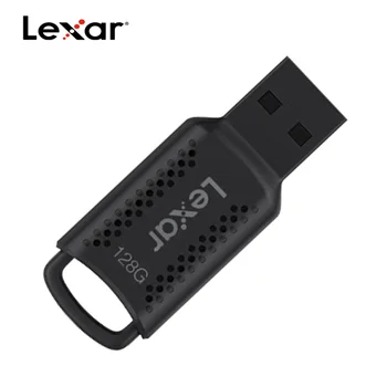 Lexar V400 นายเทียบนดิสก์ 128GB 3.0 พอร์ต USB แฟลชไดรฟ์ใช้การเข้ารหัส Pendrive ปากกาขับรถสำหรับคอมพิวเตอร์โทรศัพท์