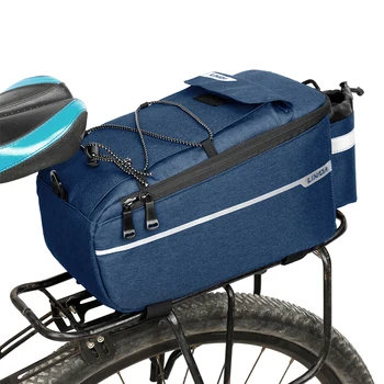 Lixada Insulated ท้ายรถเจ๋งกระเป๋า Cycling จักรยานด้านหลังชั้นเก็บกระเป๋าเดินทากระเป๋า Waterproof MTB จักรยาน Pannier กระเป๋ากระเป๋าไหล่