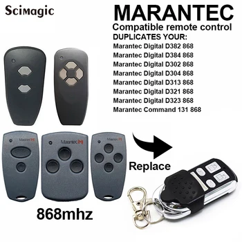 Marantec 868mhz ประตูโรงรถสั่ง duplicator Marantec ดิจิตอล D302382 รีโมทโรงรถควบคุมประตู