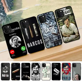 Narcos ทีวีชุดพาโบล Escobar โทรศัพท์คดีสำหรับ iPhone 1312 มินิ 11 มืออาชีพ Xs แม็กซ์ Xr 8 X 766s อีกอย่าง 5s ปกปิด